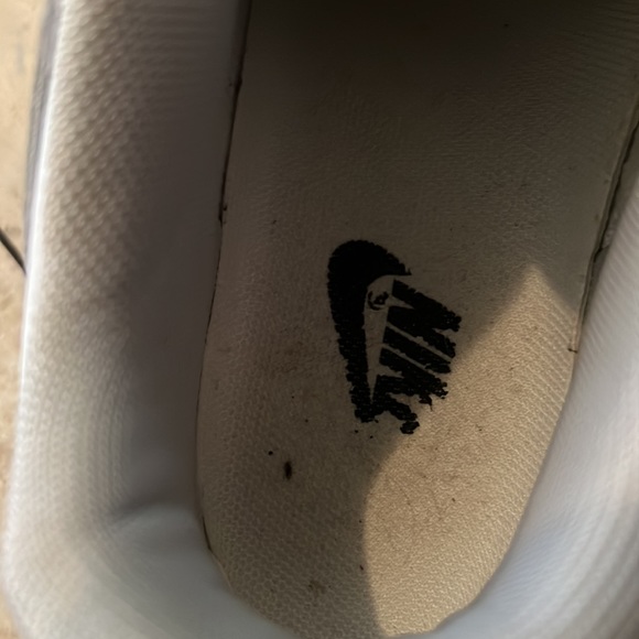 nike dunk grey fog slightly worn